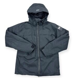 Helly Hansen Chill Parka H2Flow Men's Medium Dark Gray Padded Full Zip Insulated